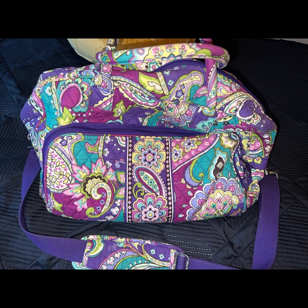 Vera Bradley weekender travel bag